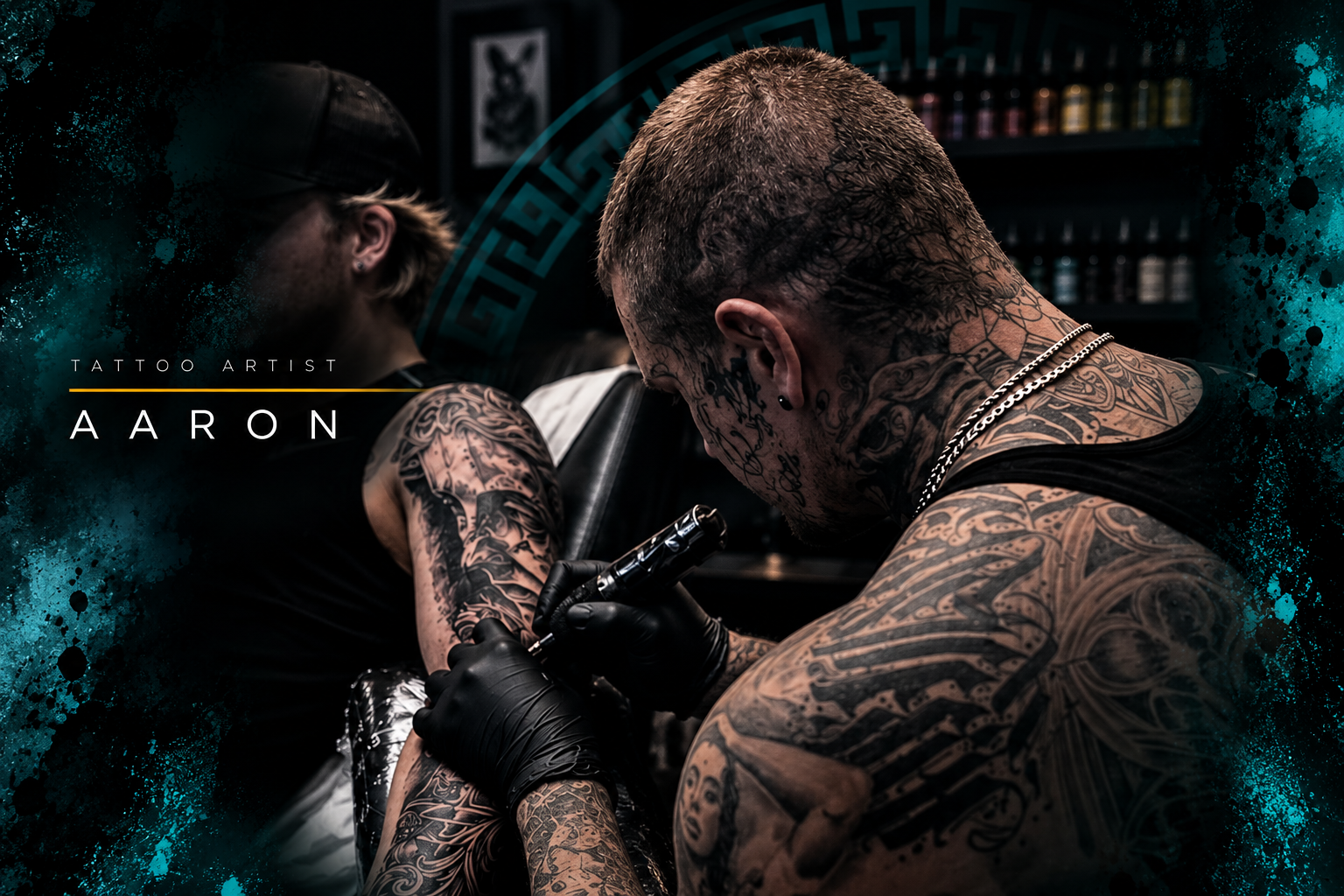 Aaron — tattoo artist at Inception Body Art
